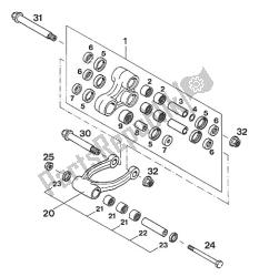 PRO-LEVER ROCKER ARM 250/300'94