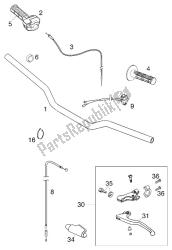 HANDLE BAR - CONTROLS 65SX 2000