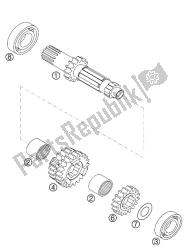 TRANSMISSION I 4 GEAR 520 SX R