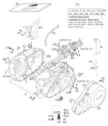 carter moteur 660 lc4-e rallye