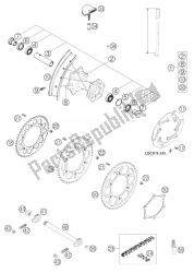 REAR WHEEL 625 SXC