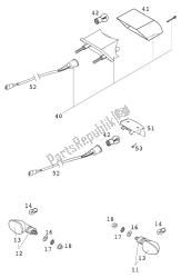 maschera - indicatore di direzione - luce posteriore '20