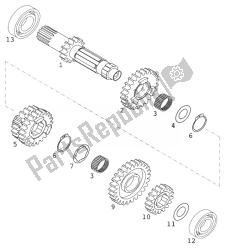 GEARBOX I 6 GANG 400/520 RACI