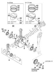 vilebrequin - piston 400/620 sc