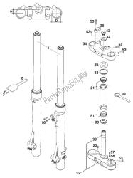 forcella anteriore - stelo sterzo paioli 125 '96