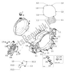 coperchio frizione 250/300/380 2