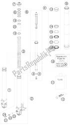 FRONT FORK DISASSEMBLED