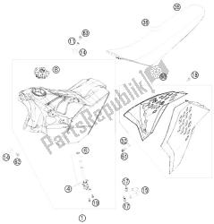 tanque, asiento, tapa