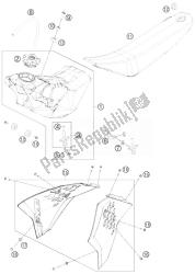 tanque, asiento, tapa