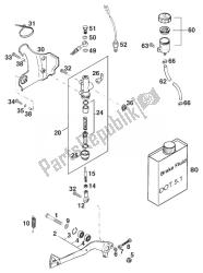 control de freno trasero 250-380'98