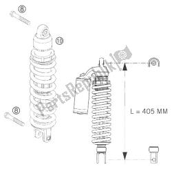 monoammortizzatore 250/300