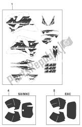 zestaw naklejek 440/500/550 '95