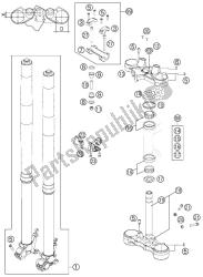 forcella anteriore, pinza tripla