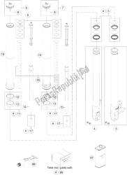 FRONT FORK DISASSEMBLED