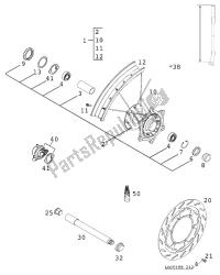 roda dianteira 400/640 lc4 2000