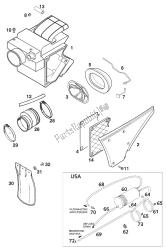 AIR FILTER BOX ADVENTURE 2001