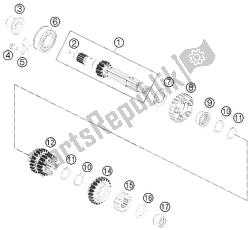 transmission i - arbre principal