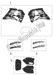 décalcomanie 400/540 sxc '98