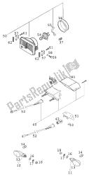 faro, fanale posteriore, lampeggiatore