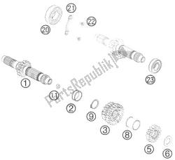 TRANSMISSION I - MAIN SHAFT