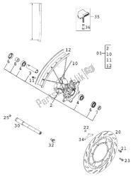 roda dianteira 660 rallye 2000