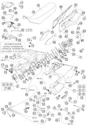 serbatoio carburante, sedile, copertura lc8