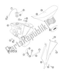 tanque, asiento, tapa