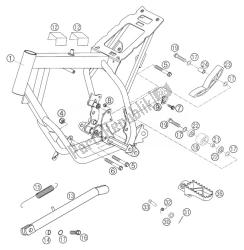 FRAME, SIDE STAND 50 SEN. ADV.