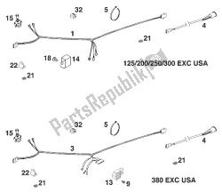 chicote de fios exc 250-380 '20