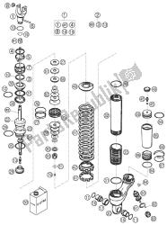 SHOCK ABSORBER DISASSEMBLED