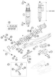 FRAME, SHOCK ABSORBER 85 SX