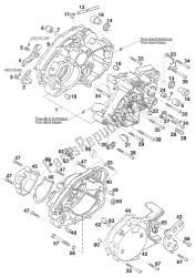 carter moteur kpl.125 euro '97