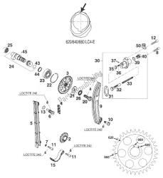 nokkenas - ketting - spanner 660 rallye '9