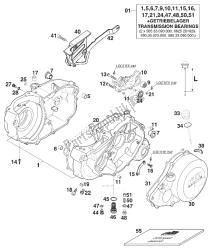 CRANKCASE 400/540 SXC; 620