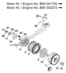 embrayage 60/65 ccm ii 2000