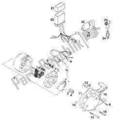 IGNITION SYSTEM DIGITAL 125 LC2 '96