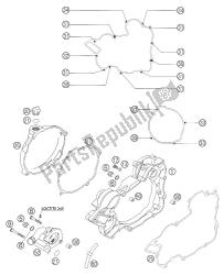 CLUTCH COVER 200 EXC GS 2001