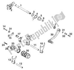 GEAR CHANGE MECHANISM 350-620 LC4'95