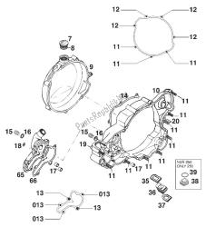 carter d'embrayage 250/300/380 2000