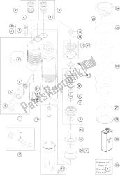 SHOCK ABSORBER DISASSEMBLED