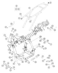 FRAME, SUB FRAME 640 DUKE II