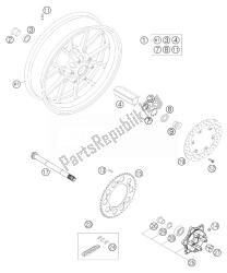 achterwiel brembo 640 duke ii