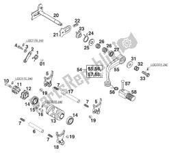 GEAR CHANGE MECHANISM 250/300/380 '99