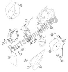 boîte de filtre à air 125-300