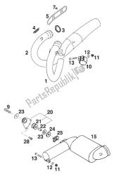 tubo di scarico, collettore. egs-e '97