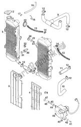radiador - mangueira do radiador egs-e '97