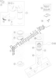 SHOCK ABSORBER DISASSEMBLED