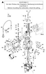 CARBURETOR DELL ORTO PHM38ND '98