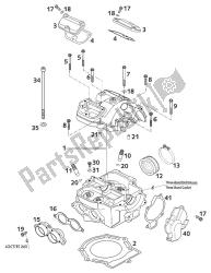 culata 250 exc racing