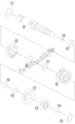 TRANSMISSION I - MAIN SHAFT